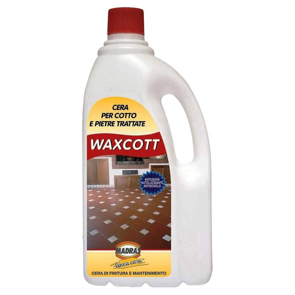 Self-polishing wax for terracotta Waxcott 1 liter Madras