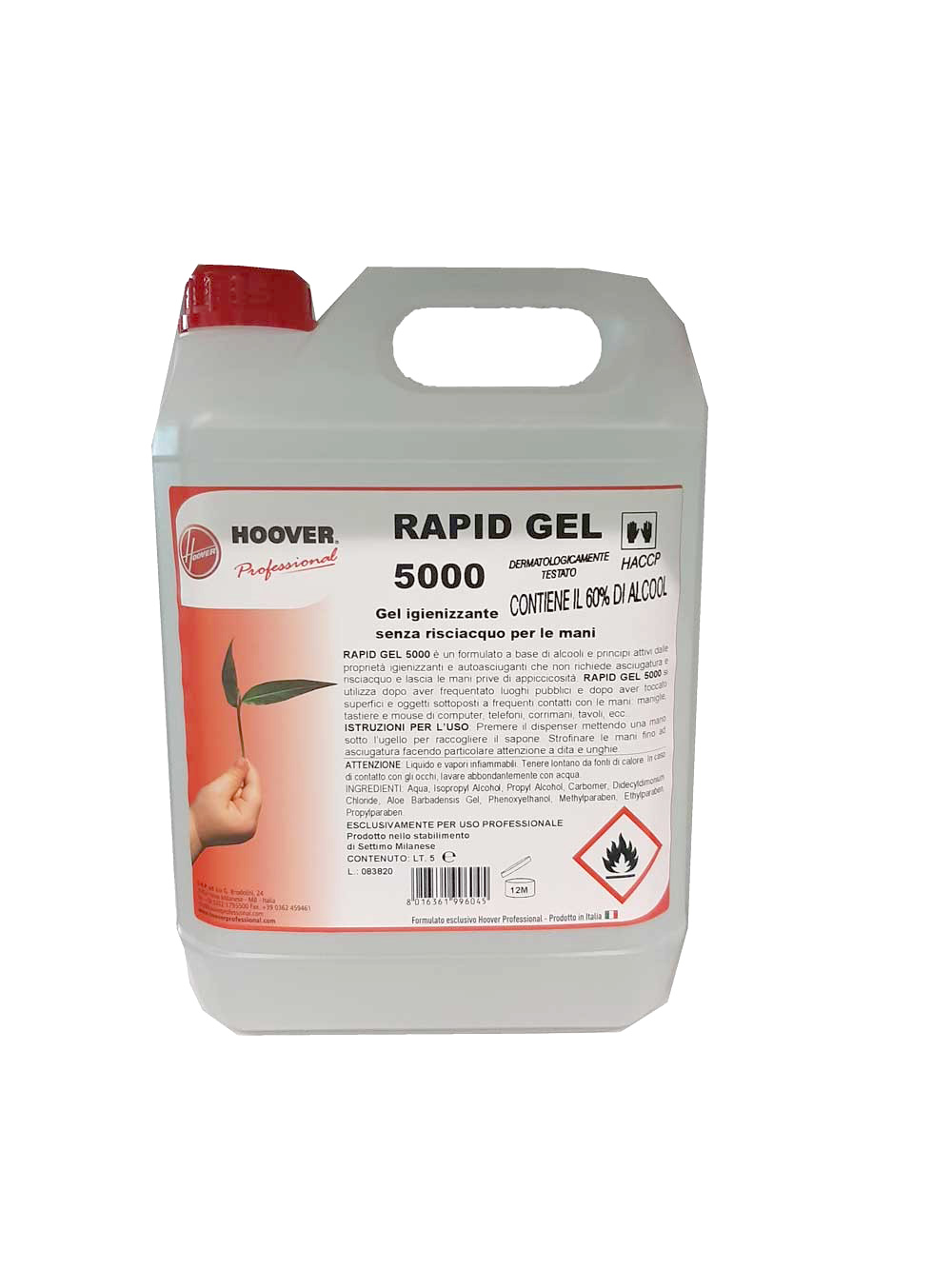 Rapid Gel 5000 Hand Sanitizer 5L