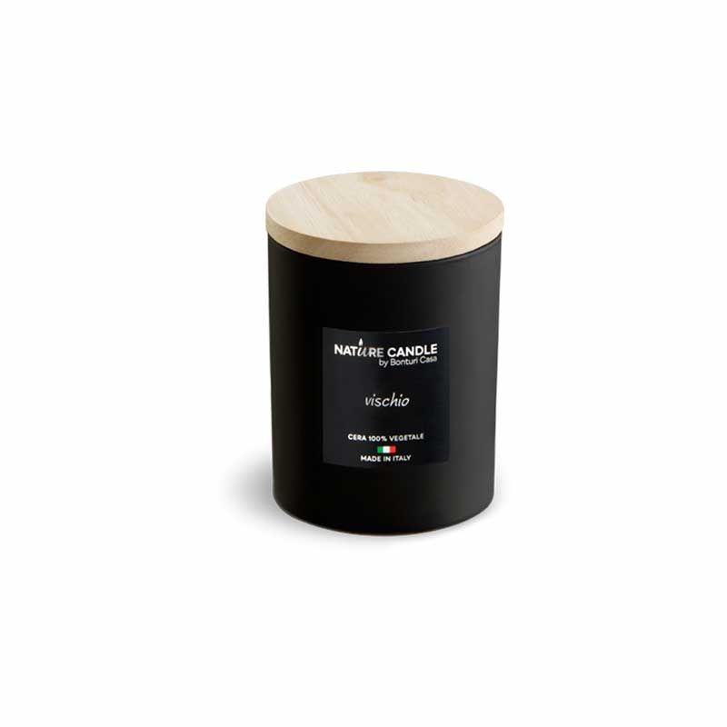 Vischio natural scented candle 200 gr - Dolomiti collection
