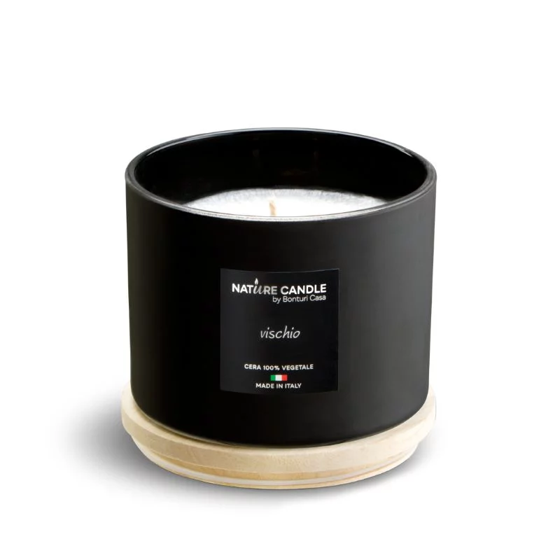 Vischio natural scented candle 380 gr - Dolomiti collection