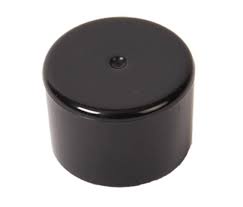 Black faucet cap