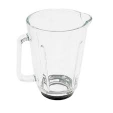 Glass blender bowl