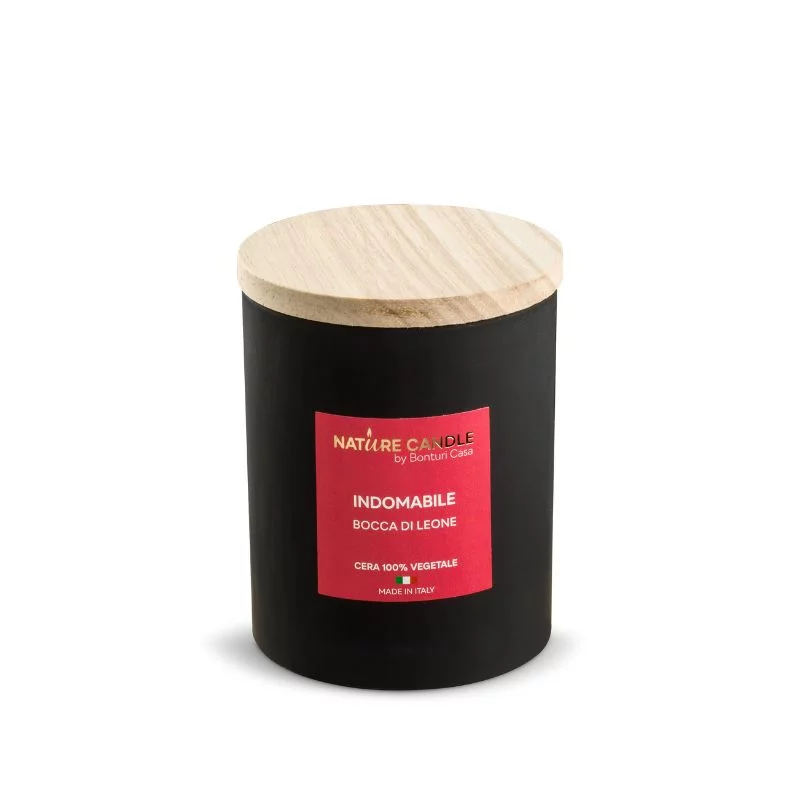 Indomitable natural scented candle - Lion's mouth 200 gr - Leiè collection