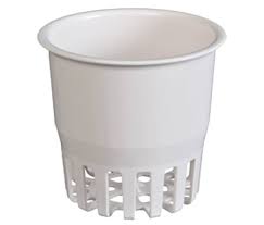 White ice mixer basket