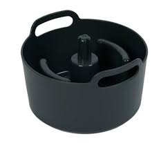 Gray storage compartment