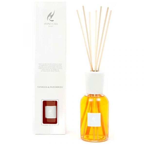 250 ml Reed Diffuser with Reeds - Vanilla & Patchouli