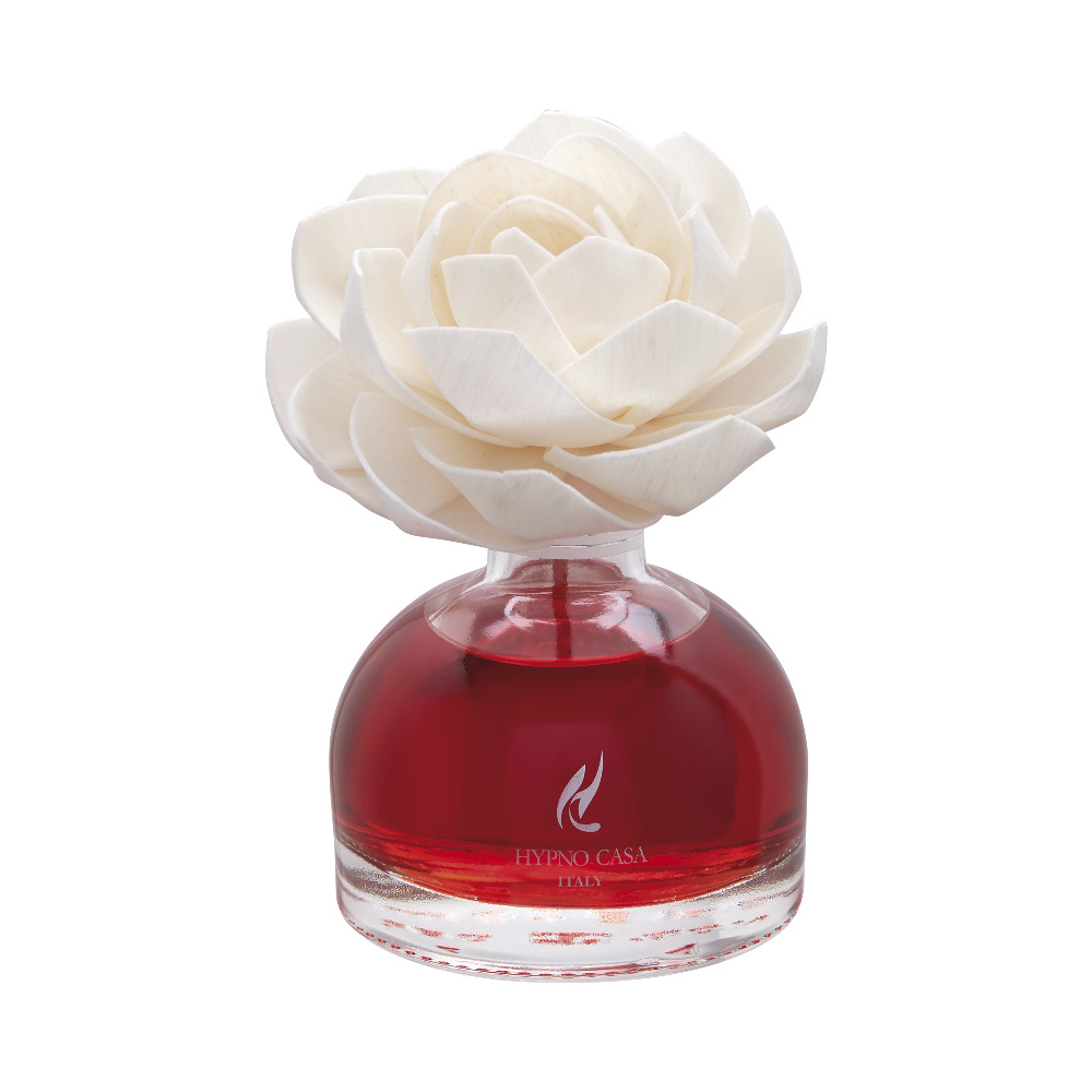 Air freshener with flower 100 ml Pomegranate