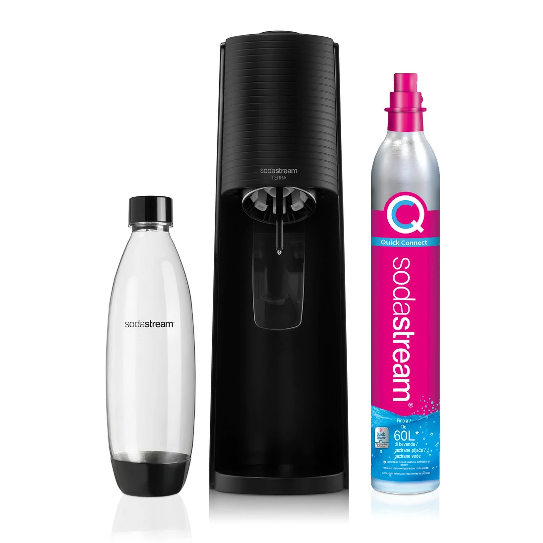 Sodastream Terra black carbonator