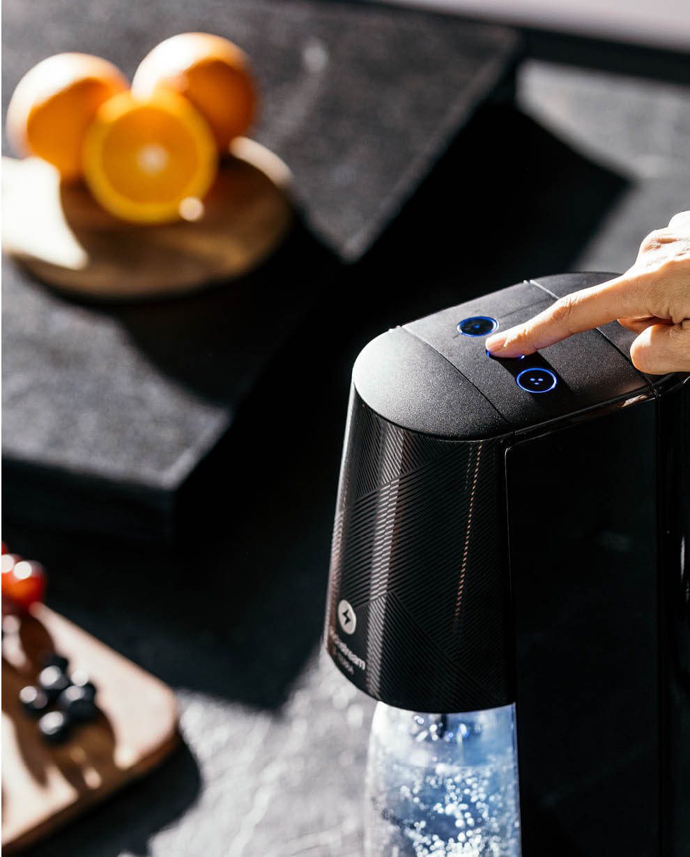 Sodastream E-Terra electric carbonator black