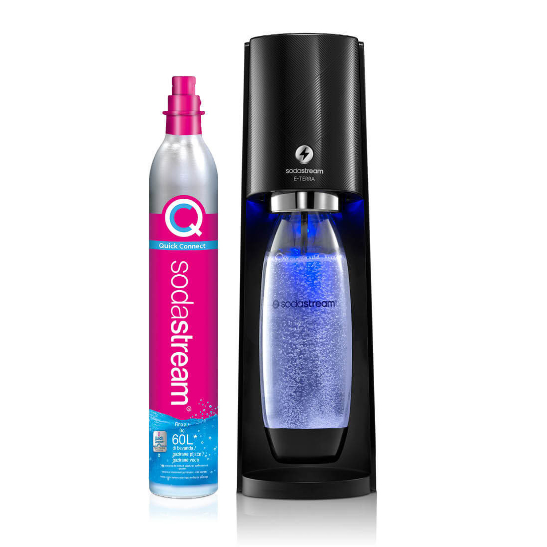 Sodastream E-Terra electric carbonator black