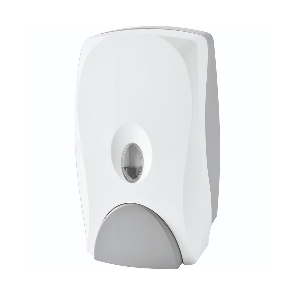 Wall-mounted manual dispenser for soap and hand gel - 0.8 L