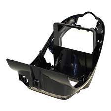 Black upper half case