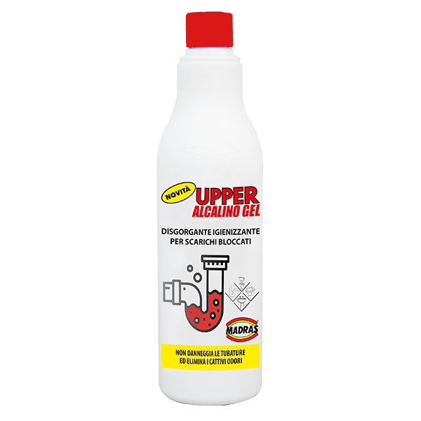 Upper Alkaline Sanitizing Drain Gel 750 ml