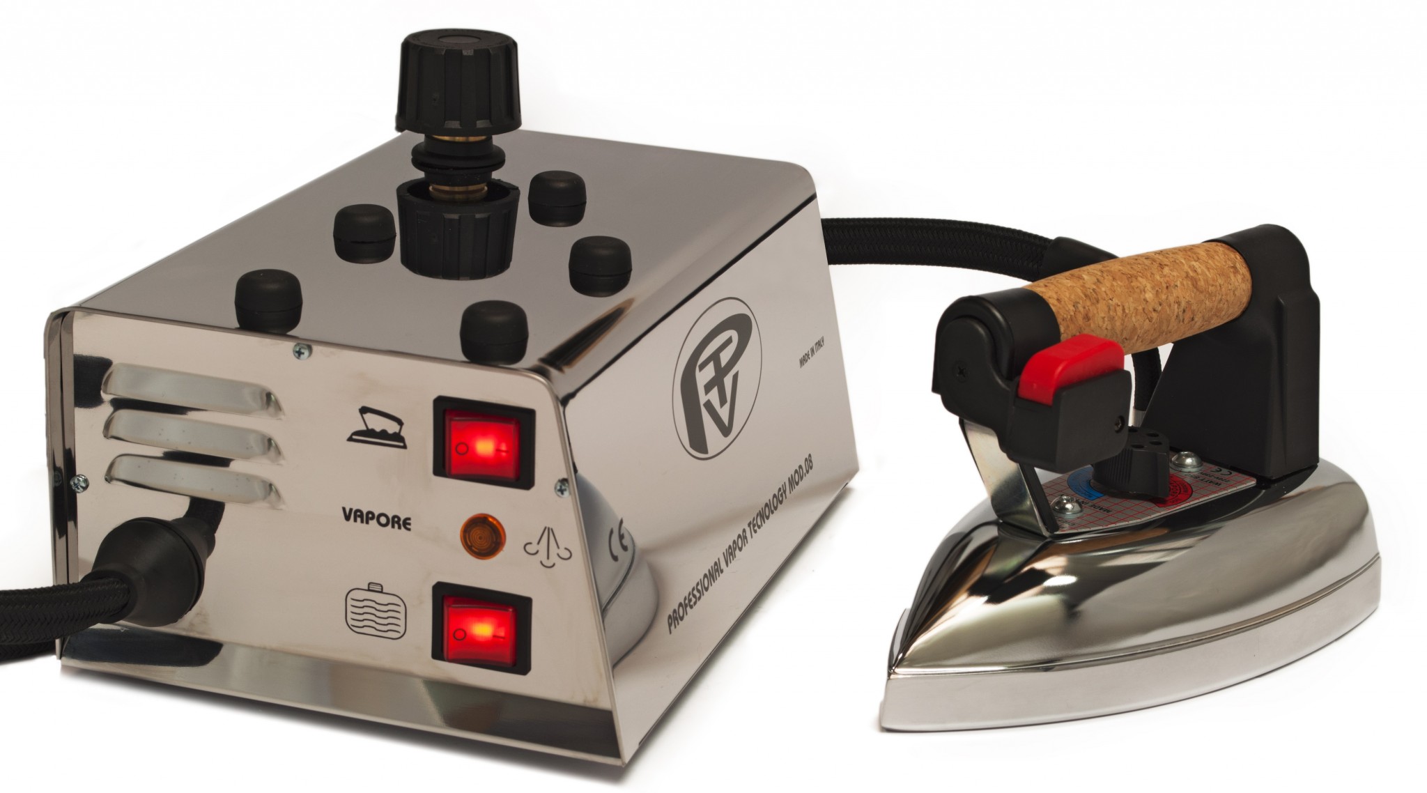 Professional iron with PVT boiler MOD.08 Lt. 1