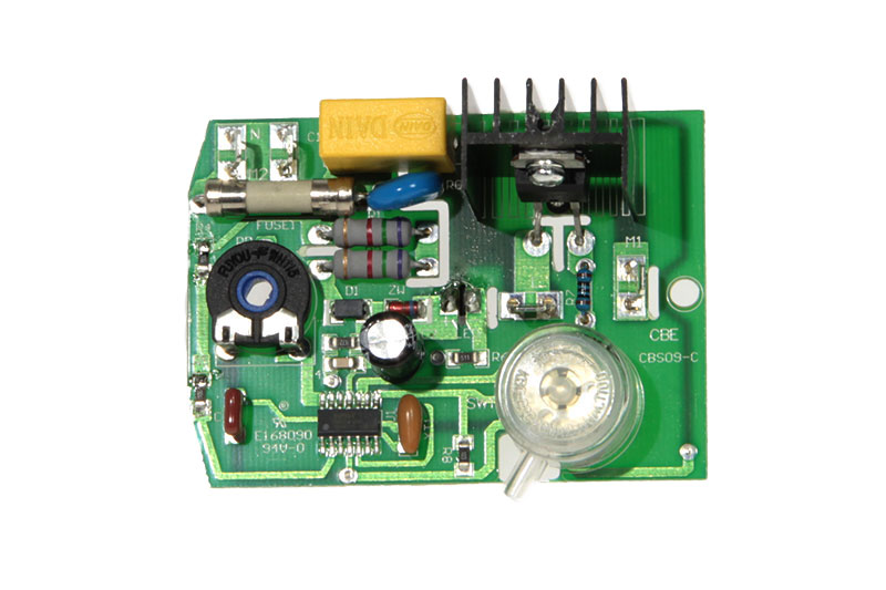 ELECTRONIC BOARD WITH PRESSURE SWITCH