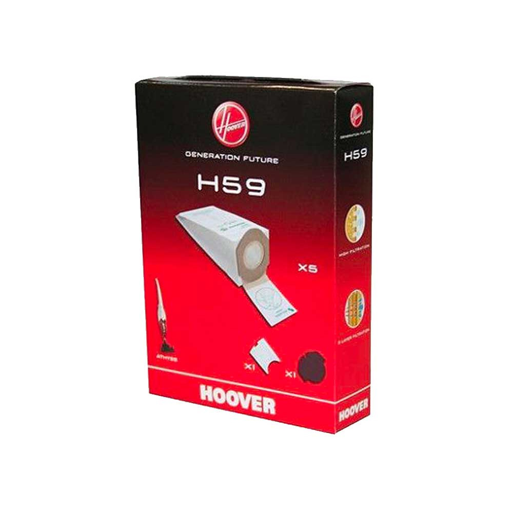 Pack of 5 paper bags H59