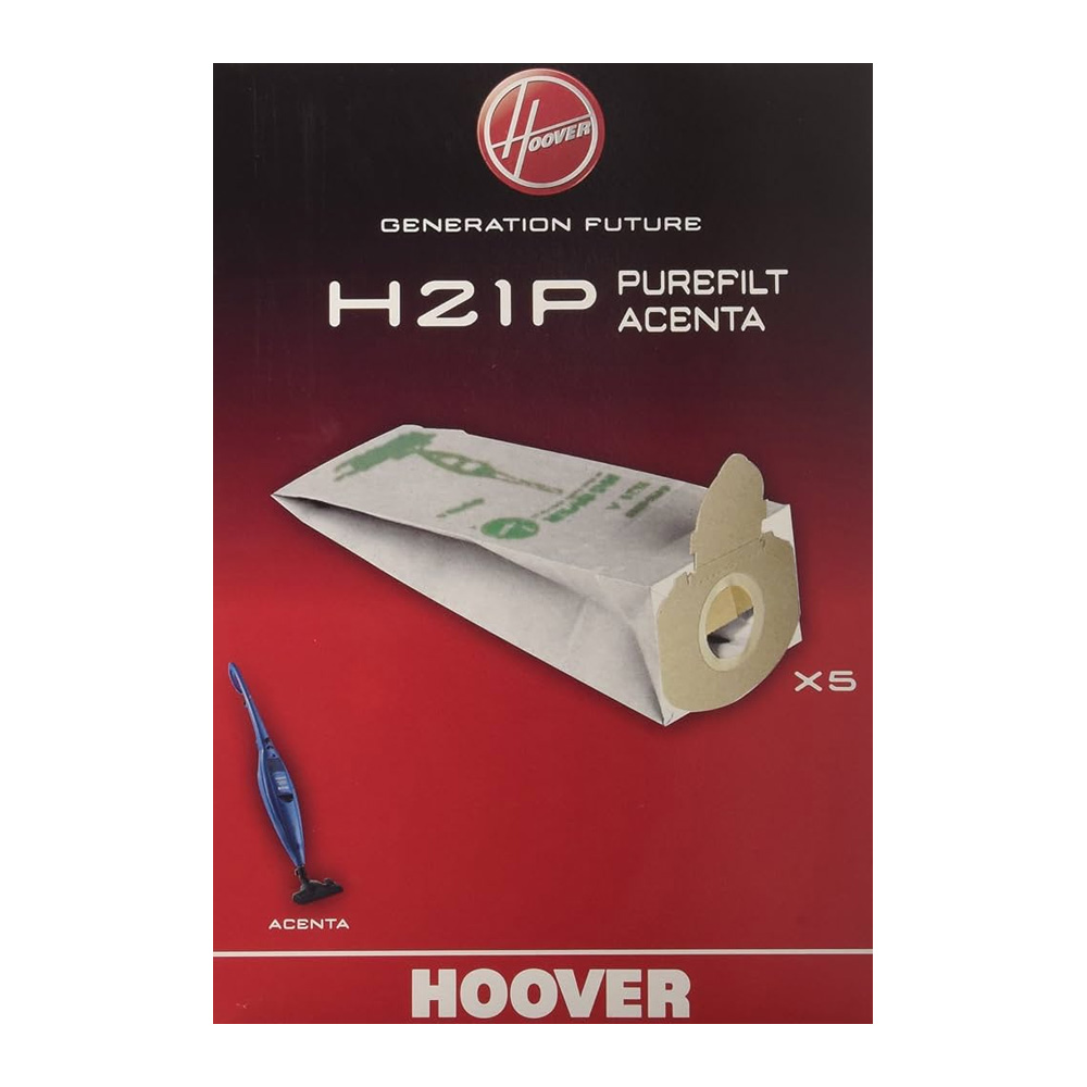 Pack of 5 Acenta H21P paper bags
