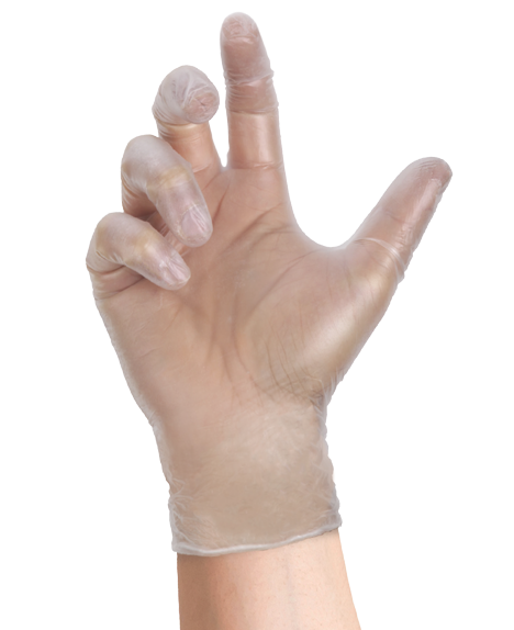 Sensivinil disposable vinyl gloves size XL