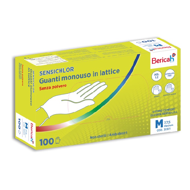 Pack of 100 Sensichlor gloves size L