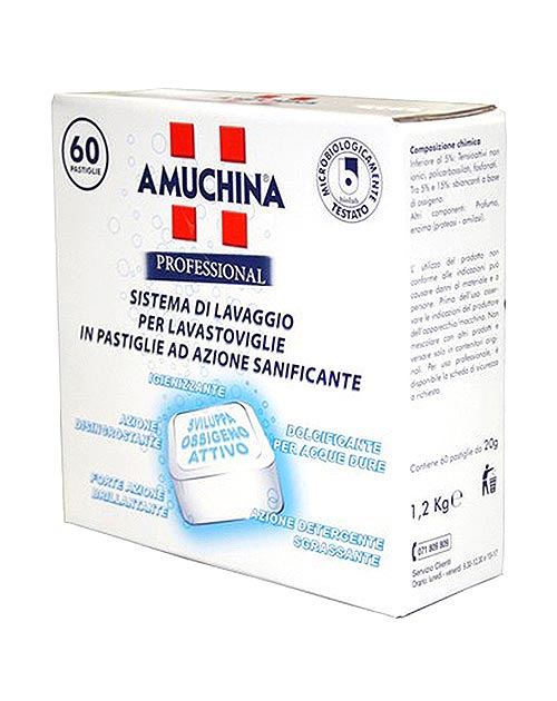 Pack of 60 dishwasher tablets.