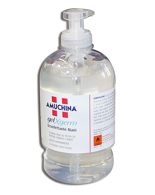 Hand Disinfectant Gel 500 ml.