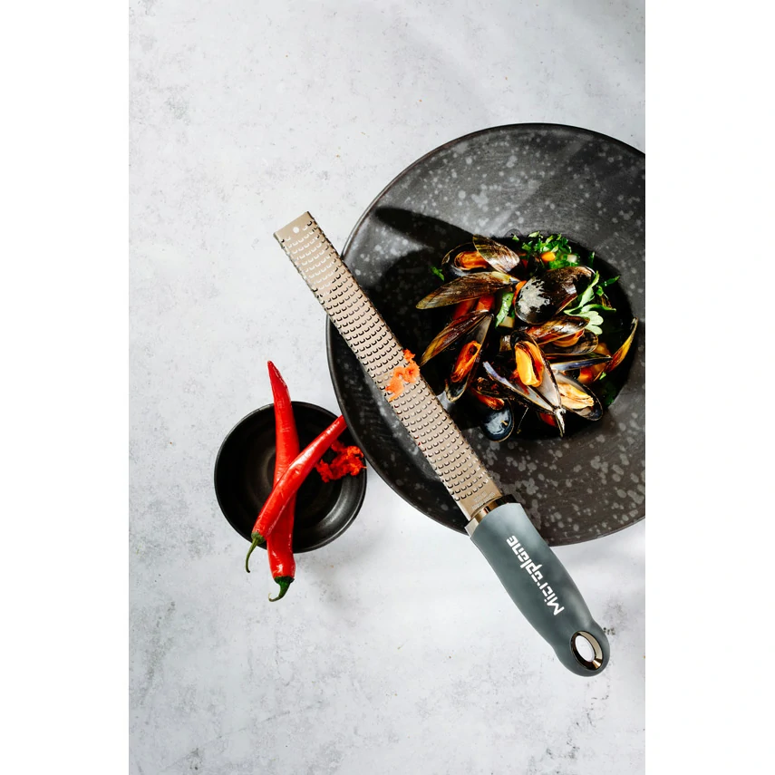 Microplane Zester Premium Classic Anthracite Gray