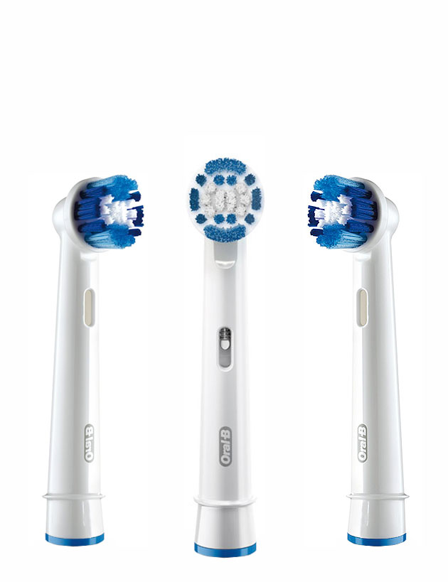 Pack of 3 EB 20 Precision Clean toothbrushes