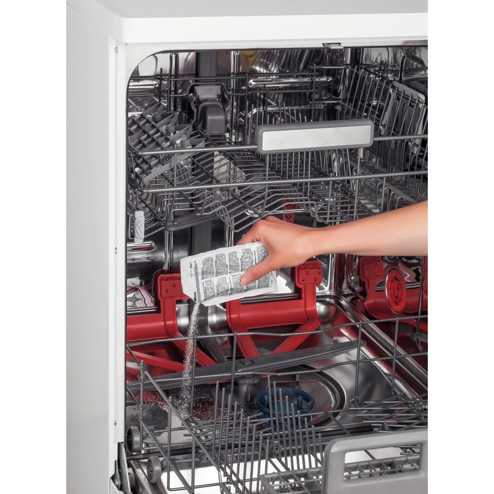 Descaling and degreasing agent for all washing machines and dishwashers