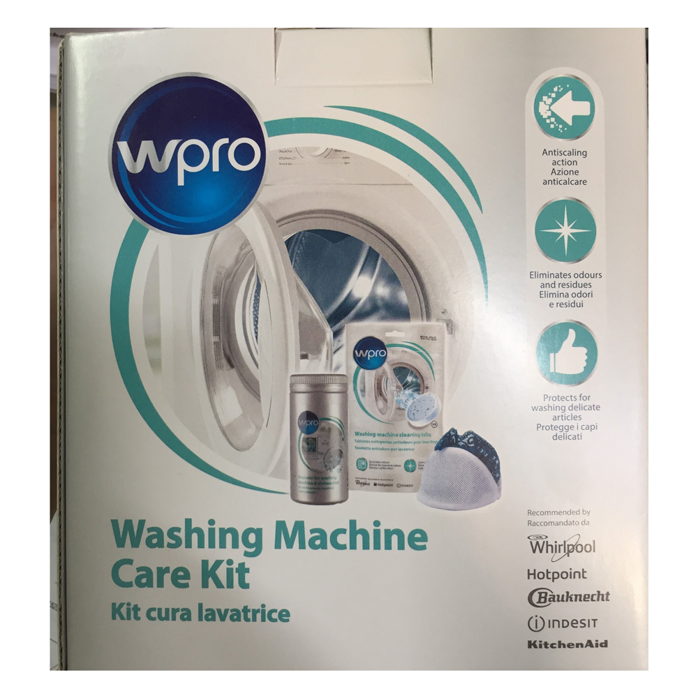 Washing machine cleaning kit