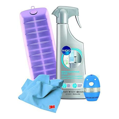 Refrigerator and freezer cleaning kit