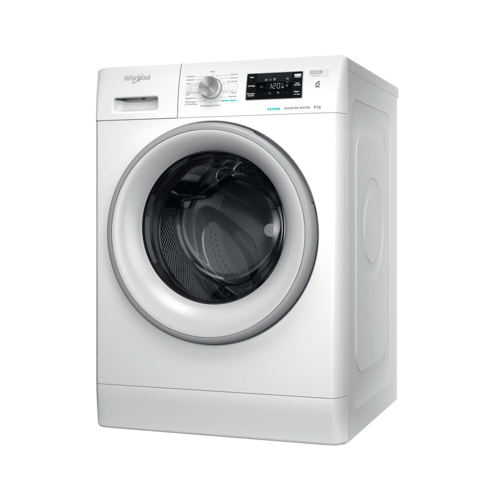 Washing machine 8 kg Whirlpool 6° SENSE STEAM AT 1400 RPM FFB 846 SV IT
