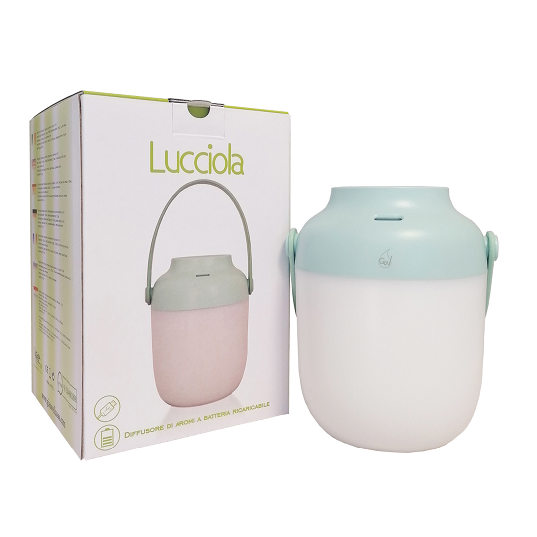 Ultrasonic aroma diffuser for Lucciola essential oils