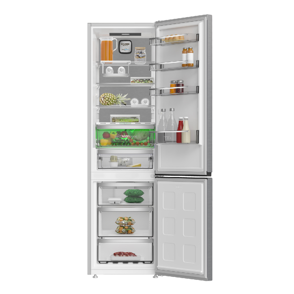 Grundig GKPN 66940 LXW60 cm Freestanding Combi Refrigerator