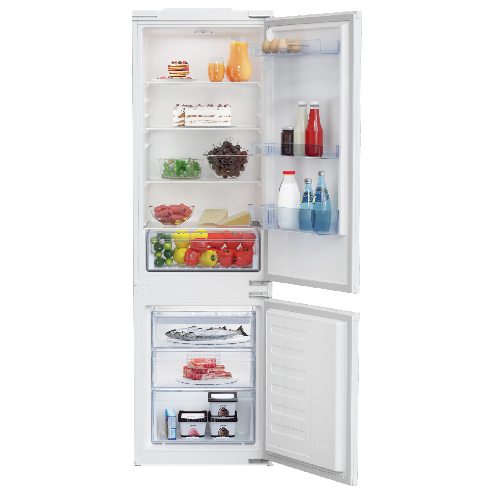 Beko BCSA285K4SN combined built-in refrigerator 