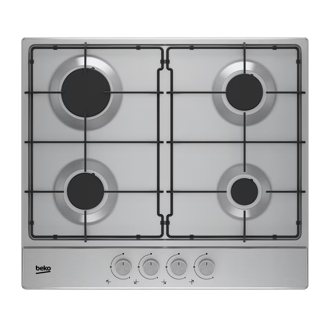 Beko HIAG 64224 SX 4-Burner Gas Cooktop