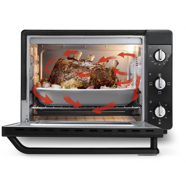 DeLonghi EO40112.BK black 40 lt electric oven