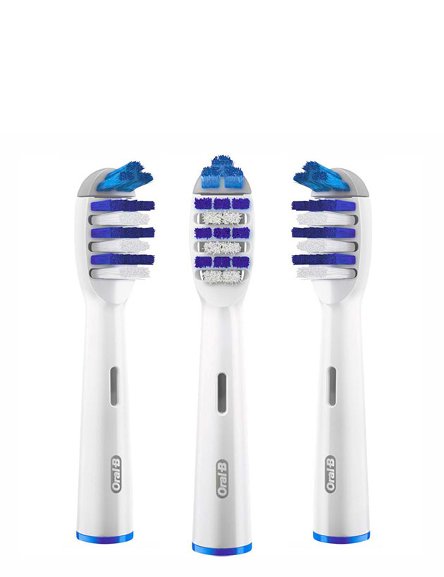 Pack of 3 TriZone toothbrushes