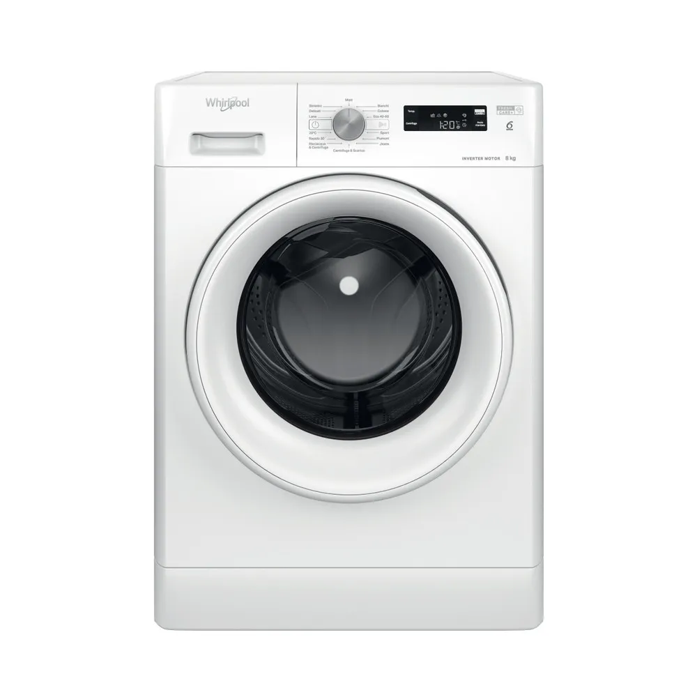 Whirlpool FFS P85 IT 8 kg washing machine - FreshCare