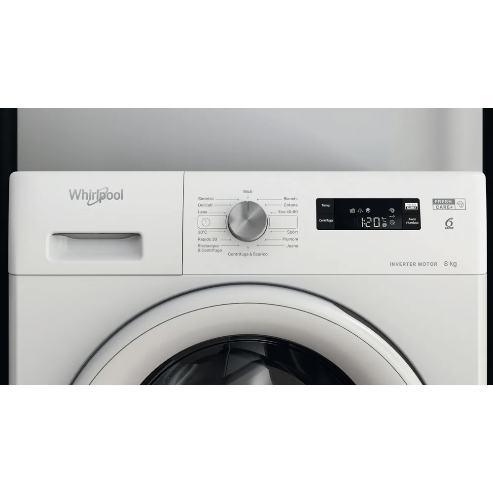 Whirlpool FFS P85 IT 8 kg washing machine - FreshCare