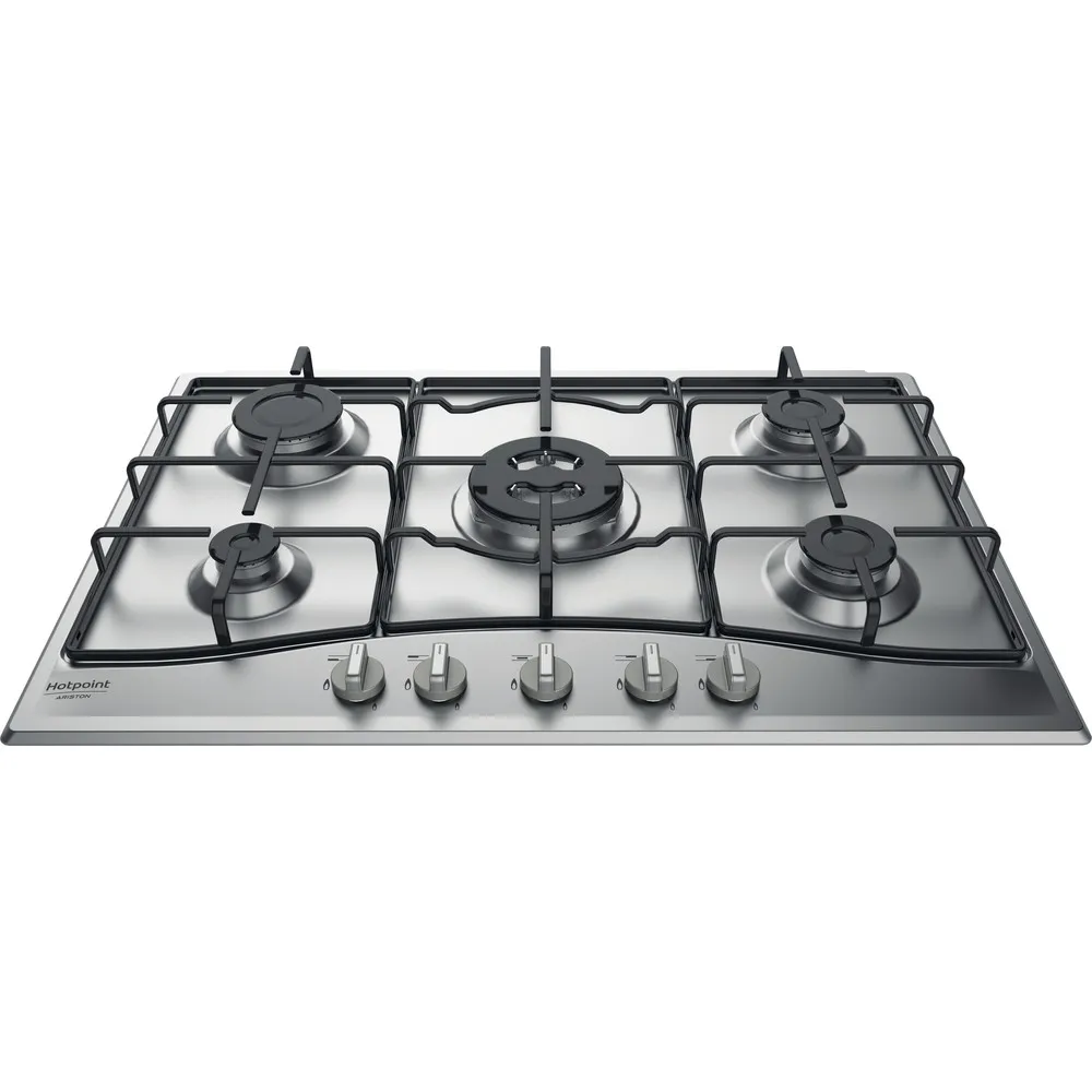 Hotpoint 5-burner gas stove PCN 752 T/IX/HAR 75 cm