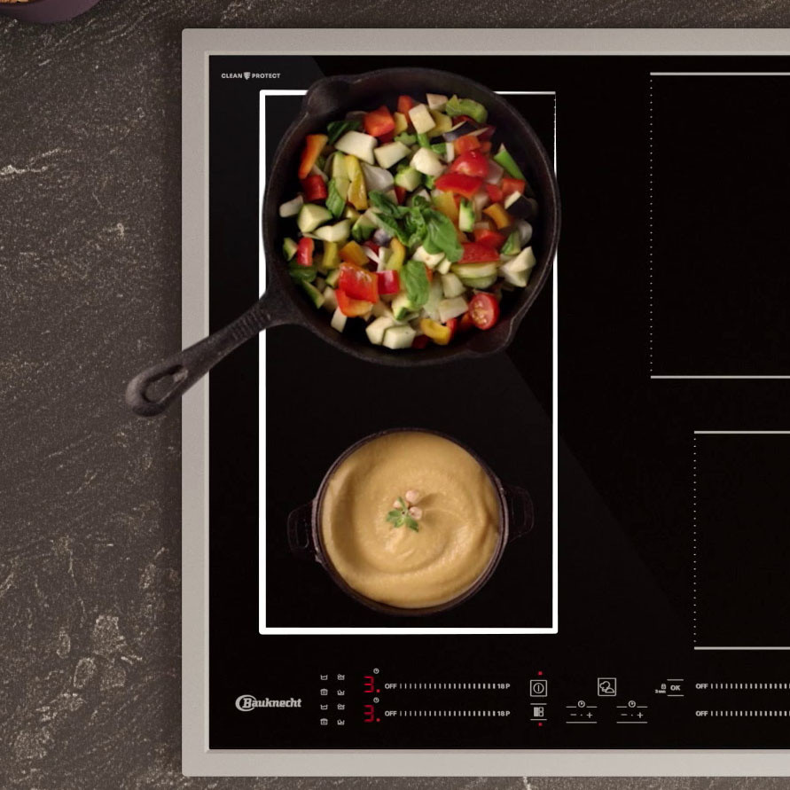 Bauknecht BS 2677C AL 4-burner induction cooktop