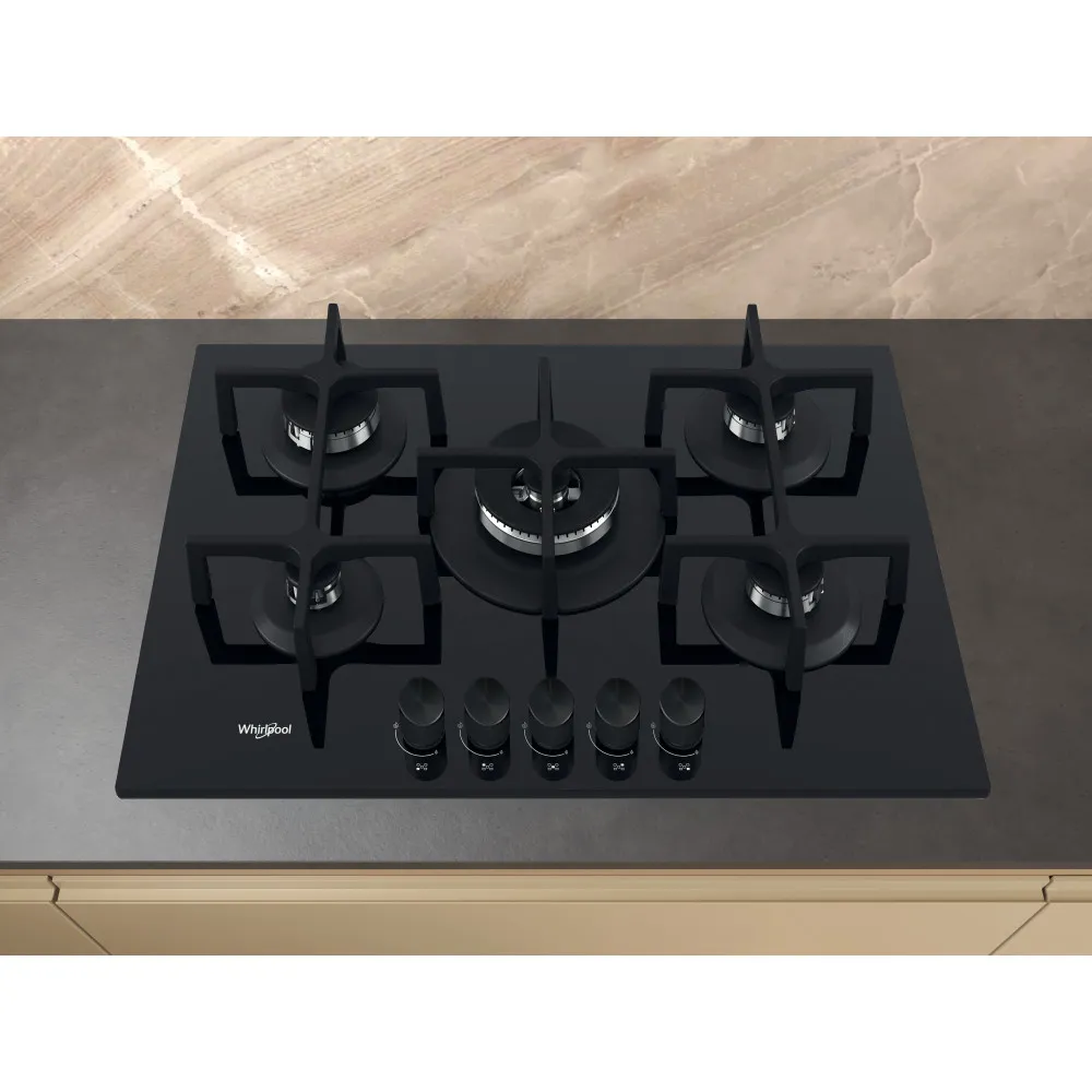 Whirlpool GOA 7523/NB1 5-Burner Gas Hob