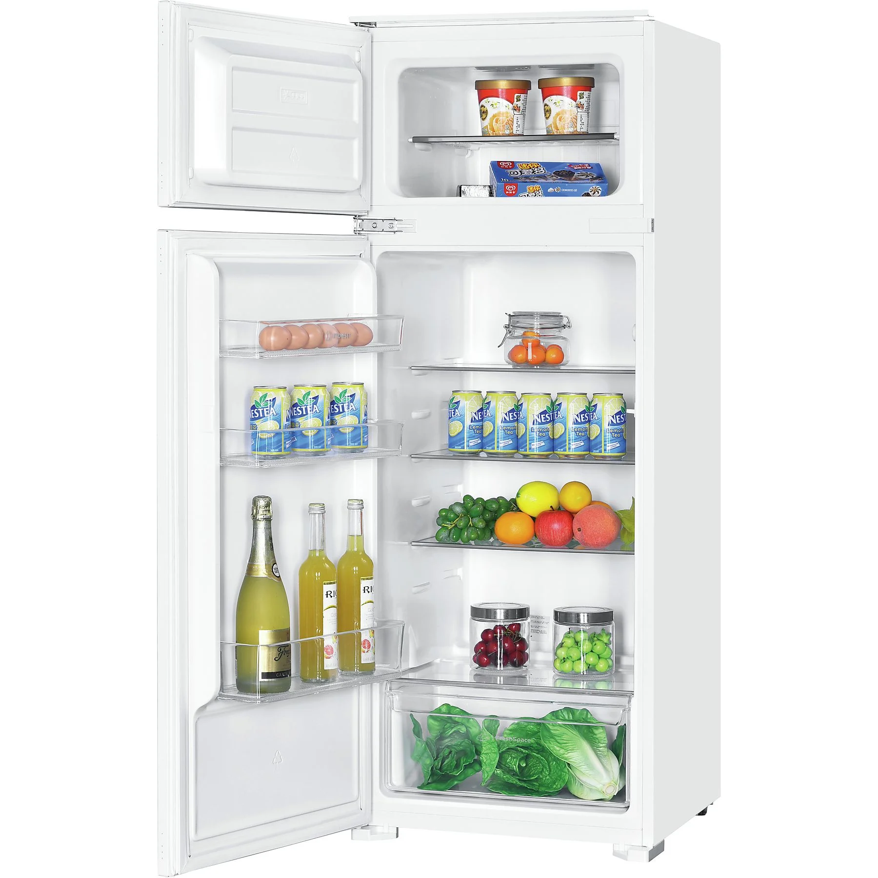 Indesit built-in refrigerator 205 lt IN D 2040 E