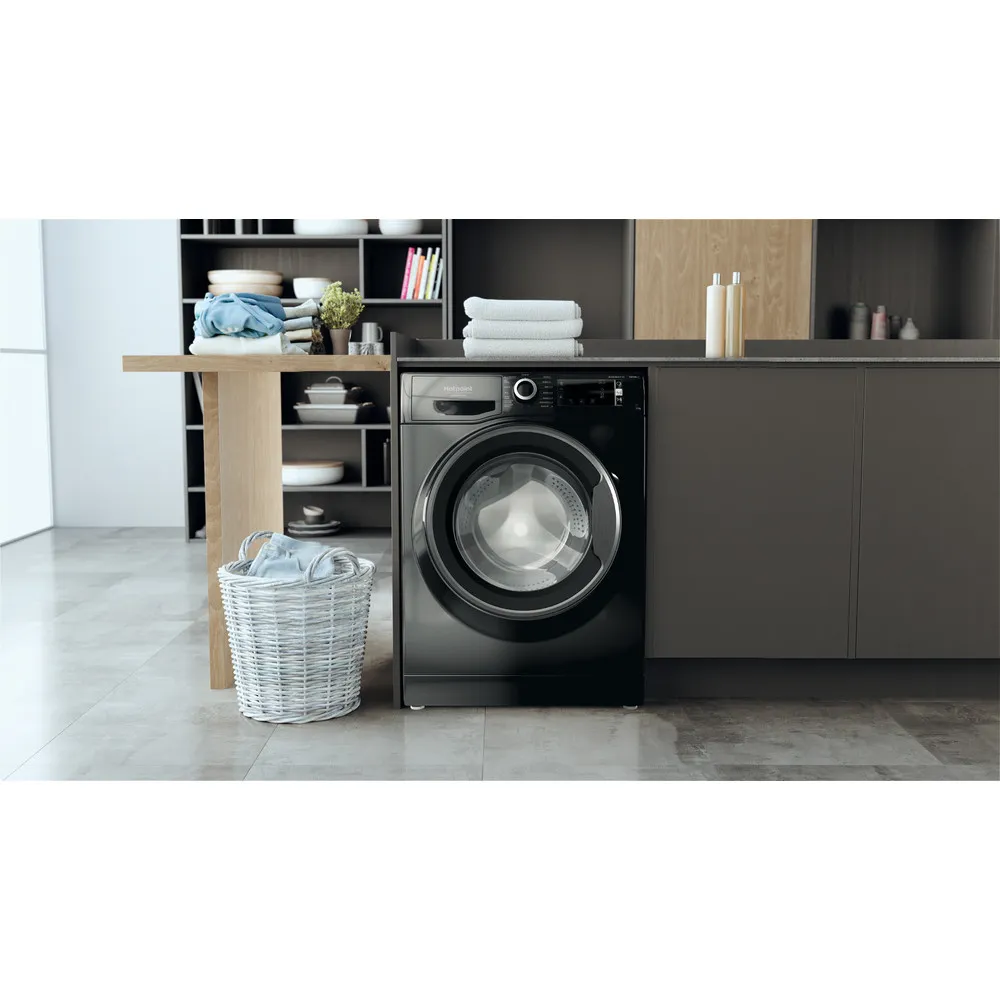 Freestanding washing machine 11 kg NBT 116 BLACK IT
