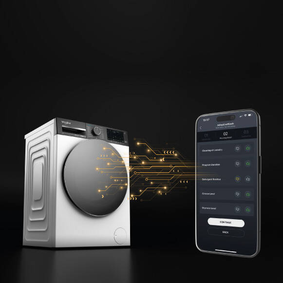 Whirlpool 12 kg washing machine with WiFi WPM 27W ADS IT