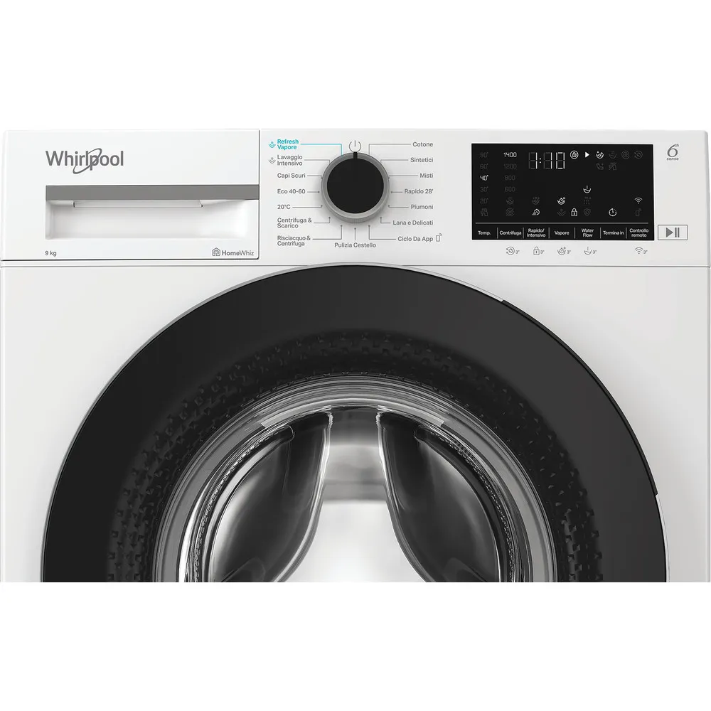 9 kg smart washing machine connected with Wi-Fi Whirlpool WAM 99WB IT