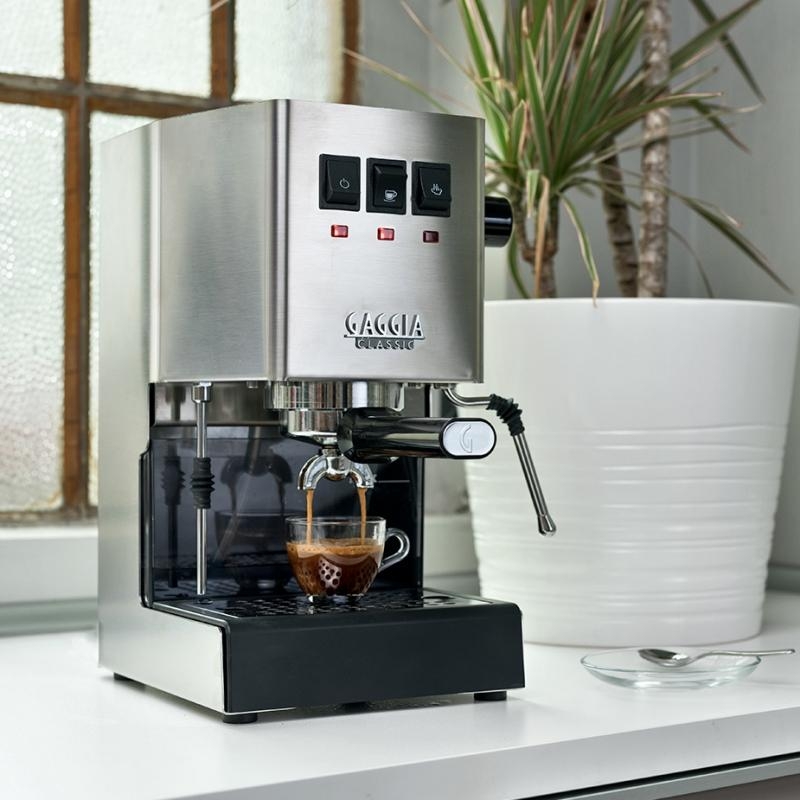 Gaggia Classic E24 Stainless Steel RI9481/11 Espresso Coffee Machine
