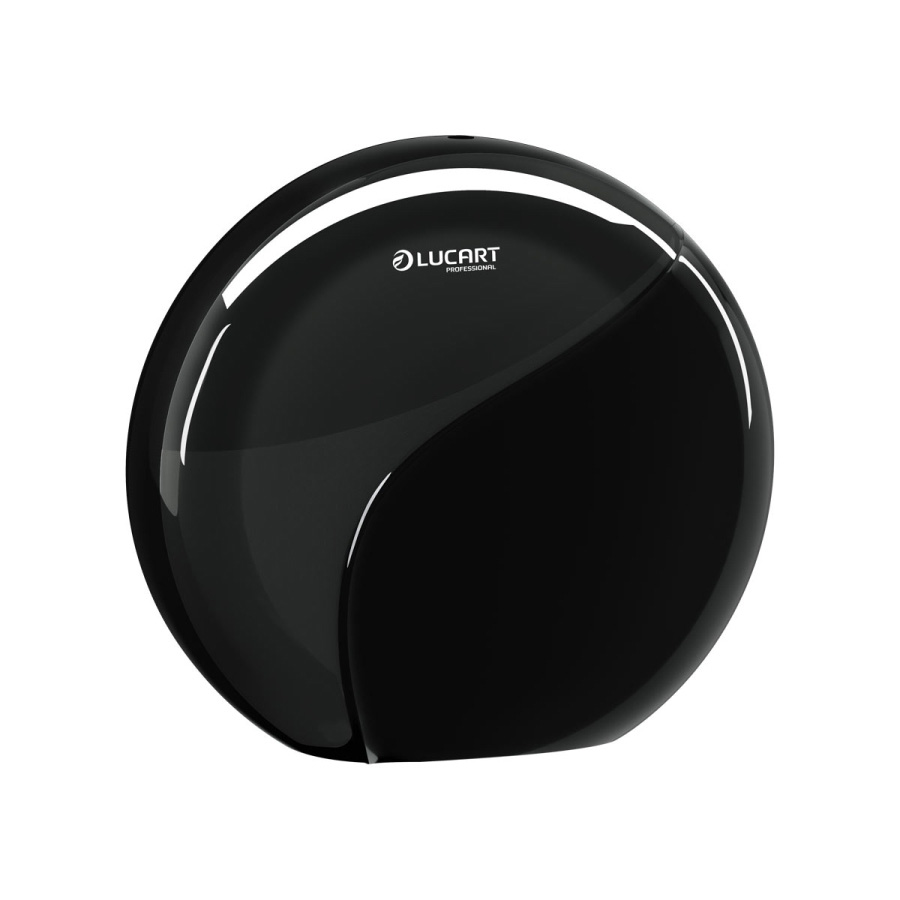 Maxi Jumbo Identity Black Toilet Paper Dispenser