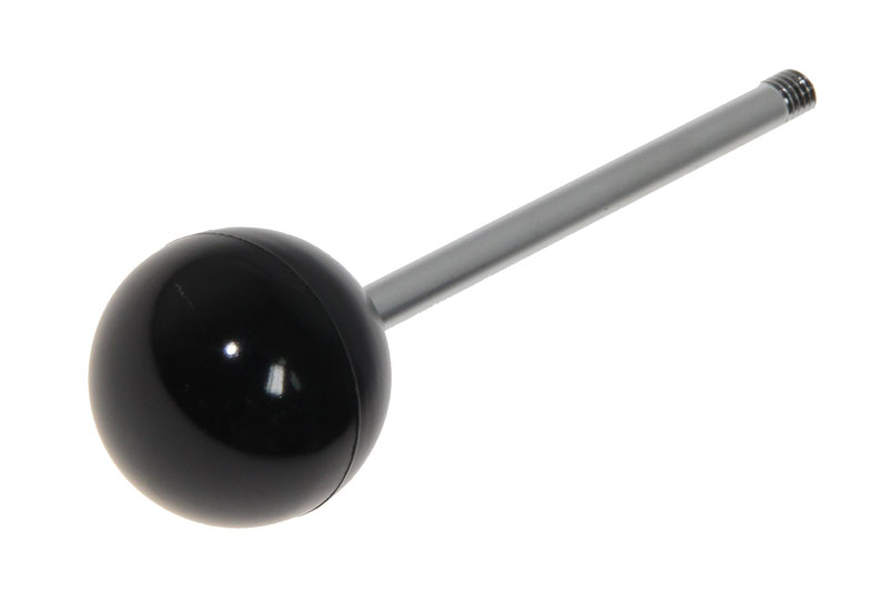 LEVER AXLE WITH BLACK MCE4 KNOB