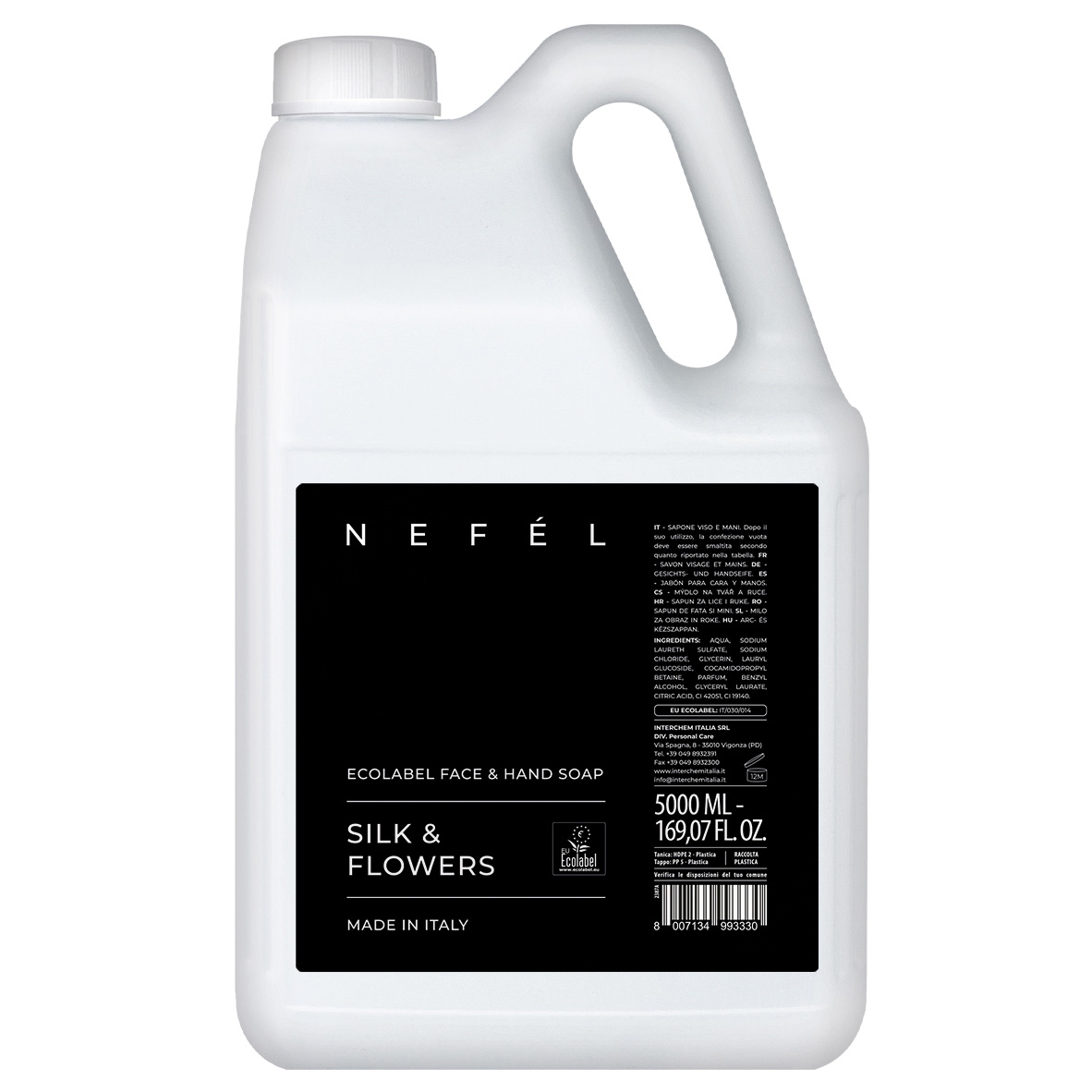 Silk Flowers Face and Hand Soap 5 liters - Nefel